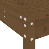 vidaXL 17-delige Tuinset massief grenenhout wit