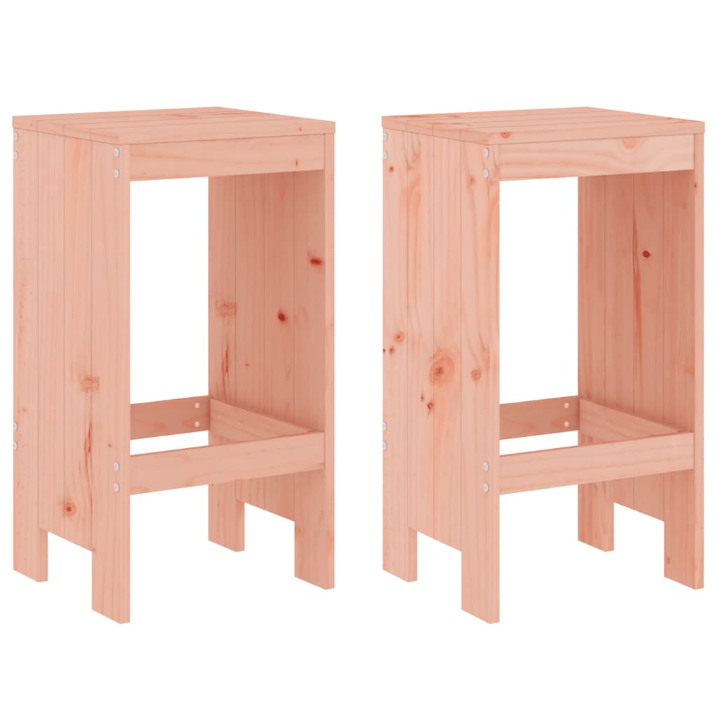 vidaXL 3-Piece Bar Set Solid Pine Wood White