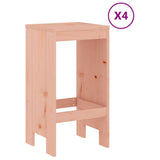 vidaXL 5-piece Bar Set Solid Pine Wood White