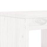 vidaXL 7-Piece Bar Set Solid Pine Wood White