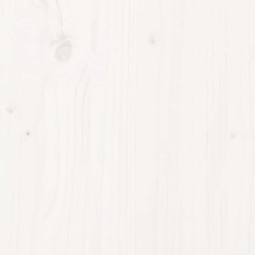 vidaXL 7-Piece Bar Set Solid Pine Wood White