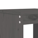 vidaXL 9-delige Barset massief grenenhout wit