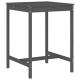 vidaXL 5-delige Barset massief grenenhout wit