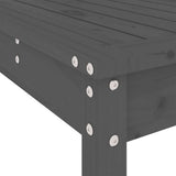 vidaXL 5-delige Barset massief grenenhout wit
