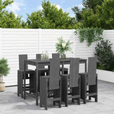 vidaXL 7-delige Barset massief grenenhout
