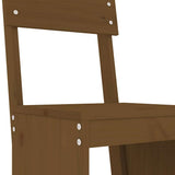 vidaXL 7-Piece Bar Set Solid Pine Wood