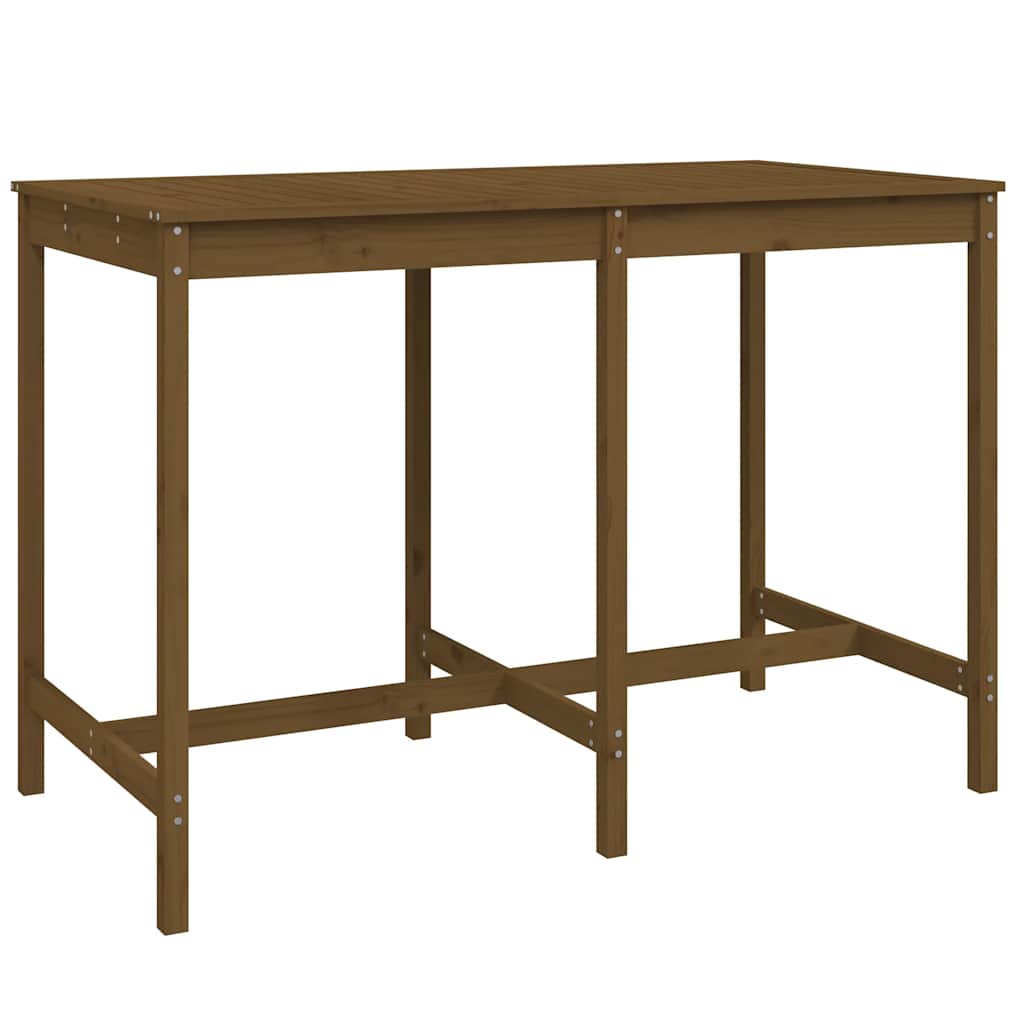 vidaXL 7-Piece Bar Set Solid Pine Wood