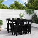 vidaXL 7-Piece Bar Set Solid Pine Wood