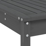 vidaXL 9-delige Barset massief grenenhout wit