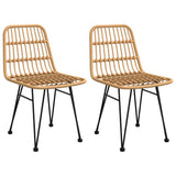 vidaXL 3-delige Tuinset poly rattan