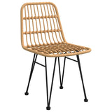 vidaXL 3-delige Tuinset poly rattan