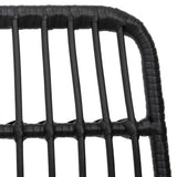 vidaXL 5-delige Tuinset poly rattan