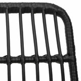 vidaXL 5-delige Tuinset poly rattan