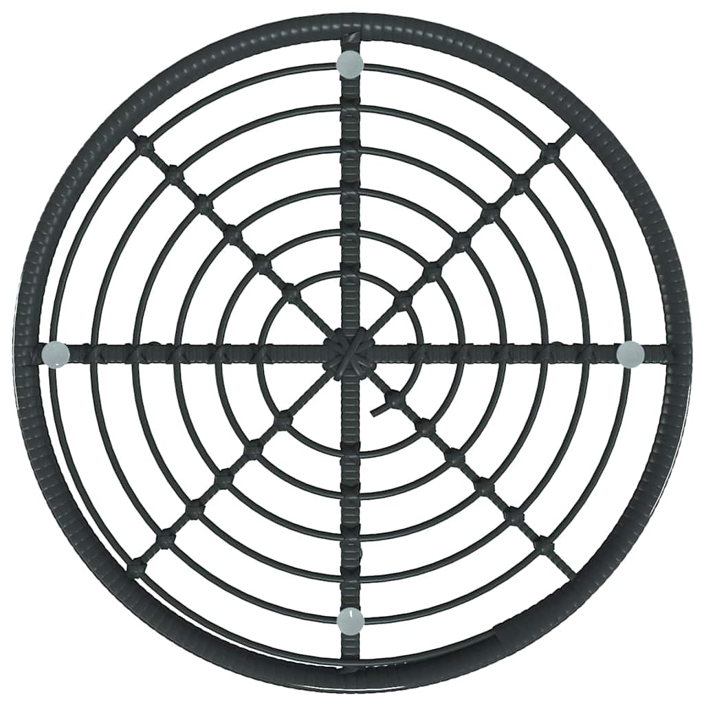 vidaXL 5-delige Tuinset poly rattan