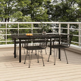 vidaXL 3-delige Tuinset poly rattan