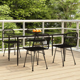 vidaXL 3-delige Tuinset poly rattan