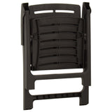 vidaXL Tuinstoelen 2 st kunststof wit