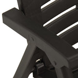 vidaXL Tuinstoelen 2 st kunststof wit