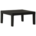 vidaXL Loungetafel tissu d'art gris