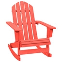 vidaXL Adirondack Rocking Chair Solid Firwood