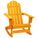 vidaXL Adirondack Rocking Chair Solid Firwood