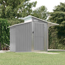 vidaXL Meuble de jardin 270x130x208,5 cm acier galvanisé vert
