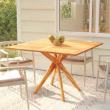 vidaXL Tuintafel 85x85x75 cm massief acaciahout