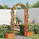 vidaXL Pergola avec jardin de plantes massif vurenhout