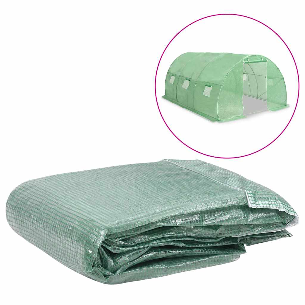 vidaXL Kashoes vervangend (4,5 m²) 300x150x200 cm groen