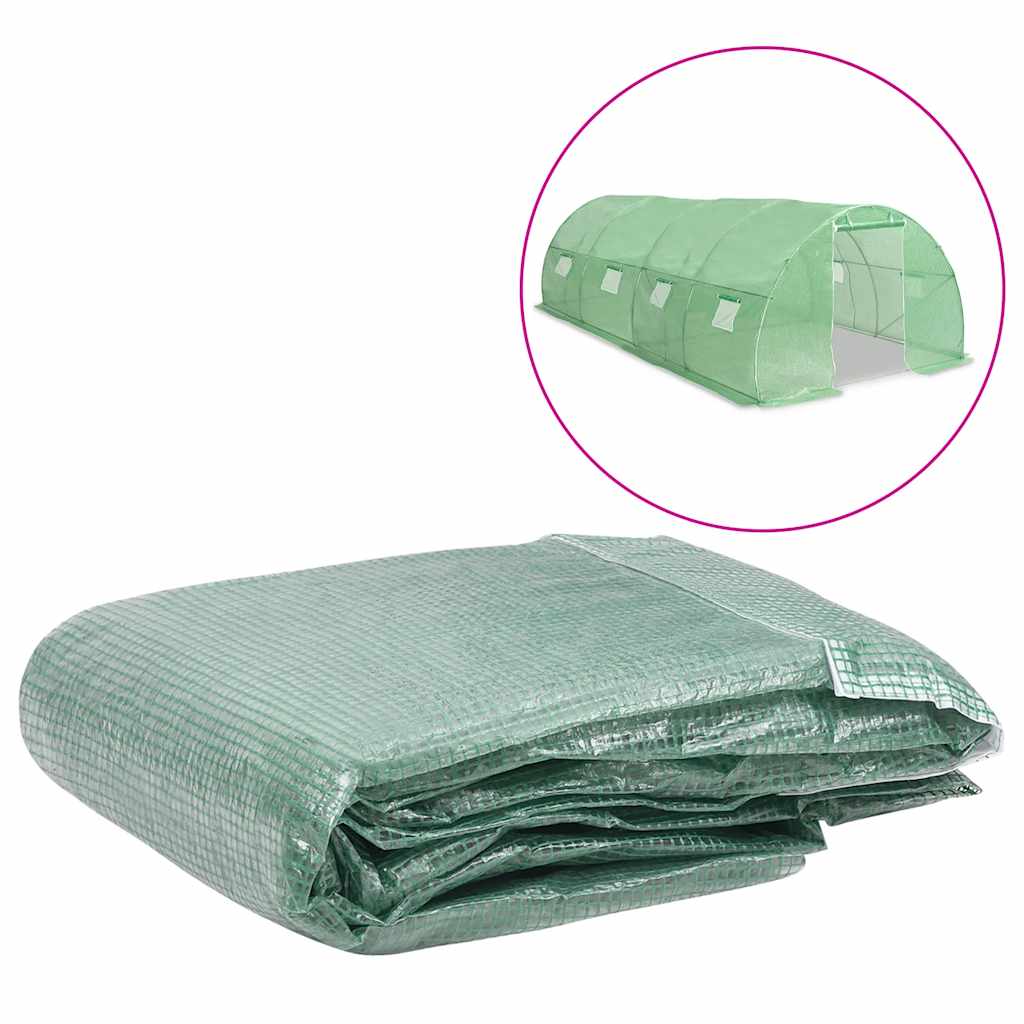vidaXL Kashoes vervangend (4,5 m²) 300x150x200 cm groen