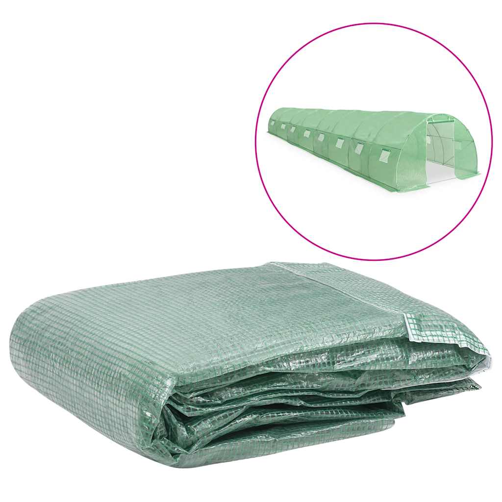 vidaXL Kashoes vervangend (4,5 m²) 300x150x200 cm groen