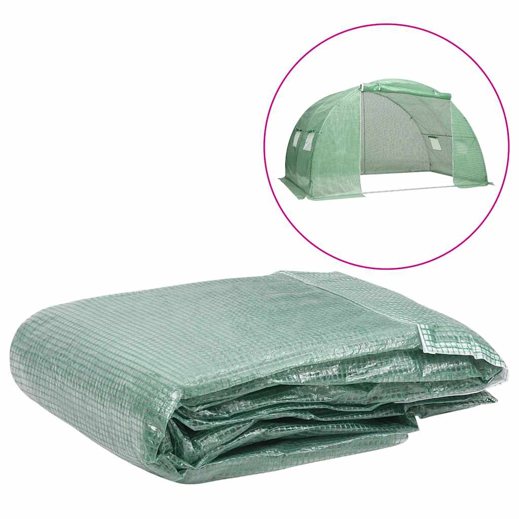 vidaXL Kashoes vervangend (4,5 m²) 300x150x200 cm groen