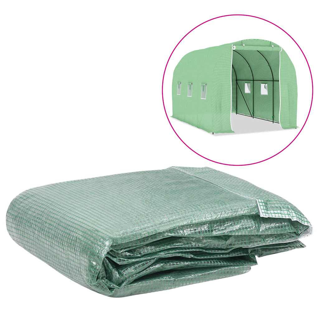 vidaXL Kashoes vervangend (4,5 m²) 300x150x200 cm groen