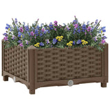 vidaXL Plantenbak verhoogd 40x40x23 cm polypropeen