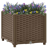 vidaXL Plantenbak verhoogd 40x40x23 cm polypropeen