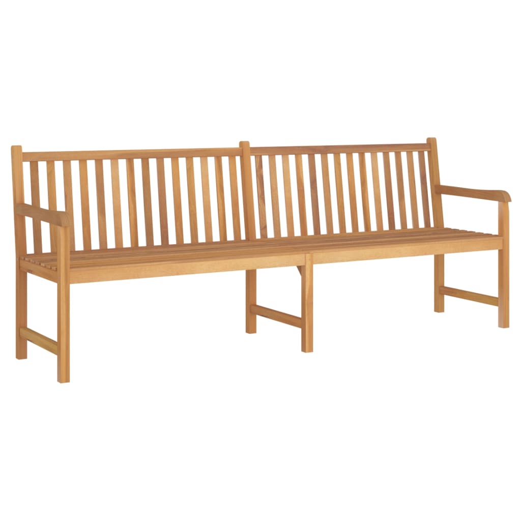 vidaXL Tuinbank 114 cm massief teakhout