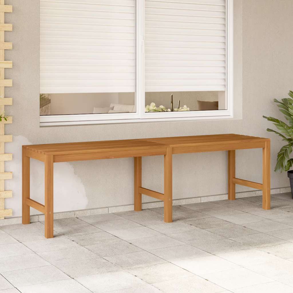 vidaXL Tuinbank 114 cm massief teakhout