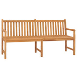 vidaXL Tuinbank 114 cm massief teakhout