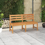 vidaXL Tuinbank 114 cm massief teakhout