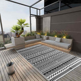 vidaXL Outdoor Rug 80x150 cm PP grey