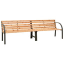 vidaXL Double Garden Bench 241 cm Chinese Firwood