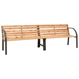 vidaXL Double Garden Bench 241 cm Chinese Firwood