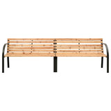 vidaXL Double Garden Bench 241 cm Chinese Firwood