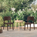 vidaXL Tuinstoelen 2 st polypropeen antraciet