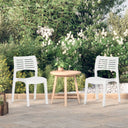 vidaXL Garden Chairs 2 pcs polypropylene anthracite