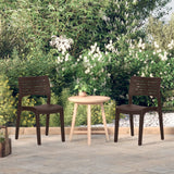 vidaXL Tuinstoelen 2 st polypropylène couleur antraciet