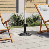 vidaXL Parasolvoet 48x48x33 cm gietijzer zwart