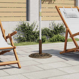 vidaXL Parasolvoet 48x48x33 cm gietijzer zwart