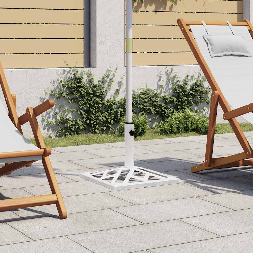 vidaXL Parasolvoet 48x48x33 cm gietijzer zwart