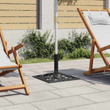vidaXL Parasolvoet 48x48x33 cm gietijzer zwart